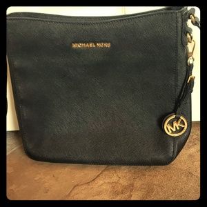 Michael Kors Black Messenger Bag